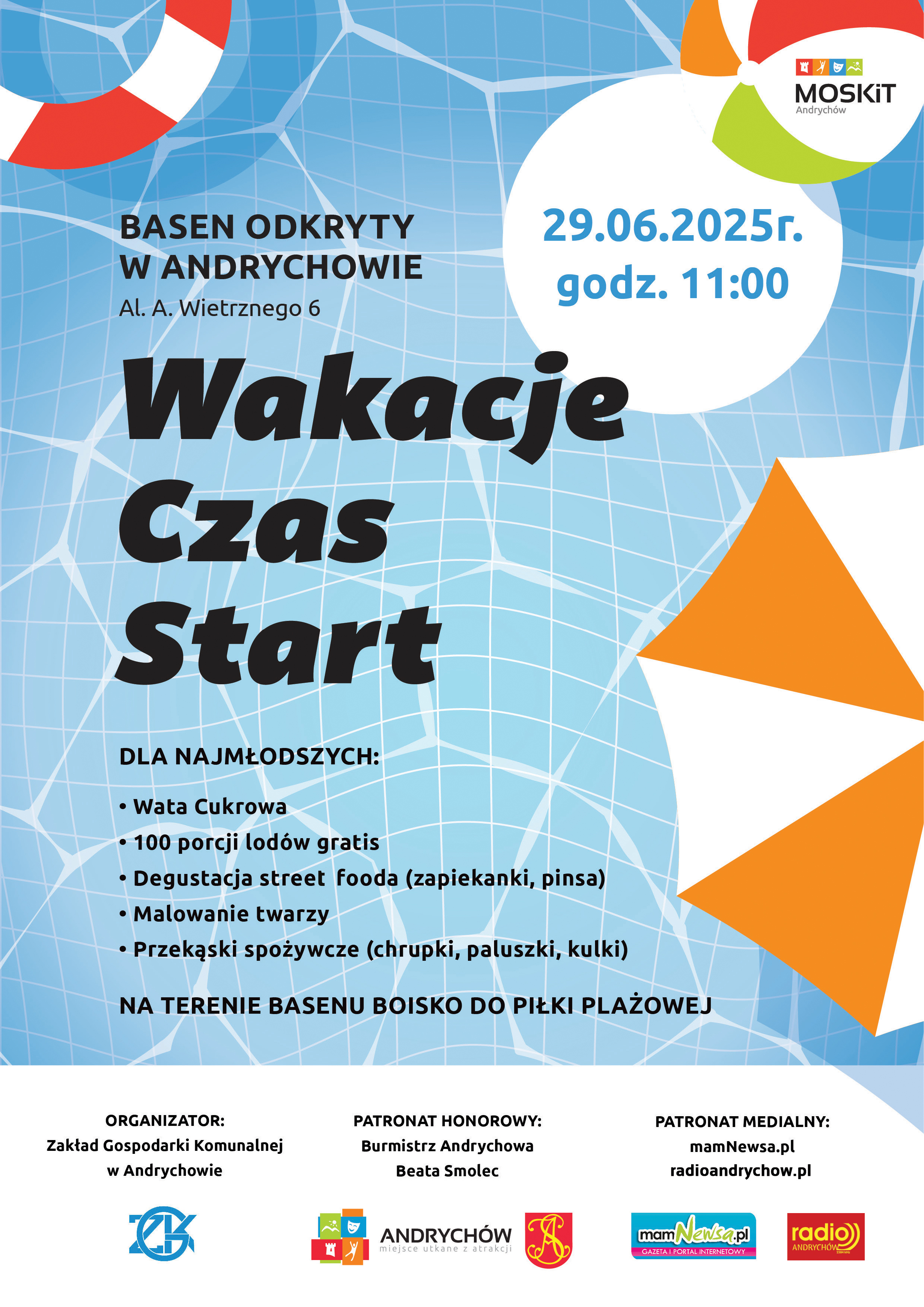 Odkryty Basen Kąpielowy Plakat 4