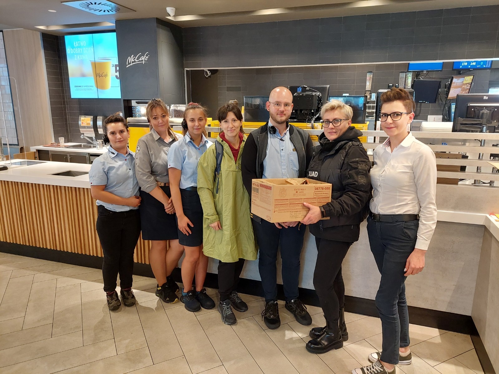 Uczestnicy X Biegu po serce Zbója. Andrychów