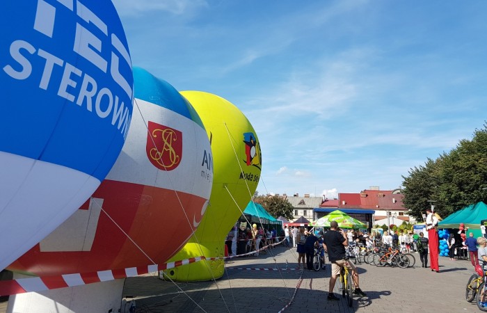 Bieg Zbója Plac Mickiewicza Balony reklamowe