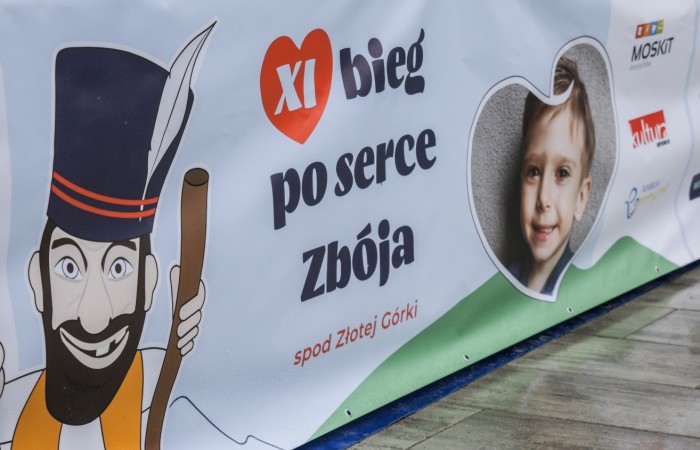 Uczestnicy Biegu po serce Zbója